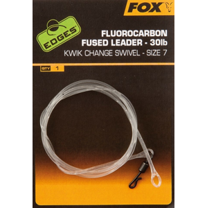 Fox Návazec Fluorocarbon Fused Leaders - velikost 7
