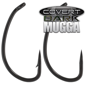 Gardner Háčky Covert Dark Mugga Hook Barbed 10ks - vel. 8