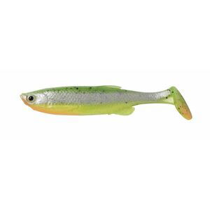 Savage Gear Gumová nástraha 3D Fat Minnow T-Tail Fluo Green Silver - 7.5cm 5g