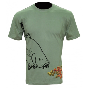 Zfish Tričko Boilie T-shirt Olive Green - L