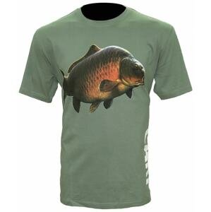 Zfish Tričko Carp T-Shirt Olive Green - XL