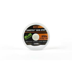 Fox Ztužená šňůrka Edges Camotex Semi Stiff Camo 20m - 25lb