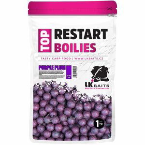 LK Baits Boilie TopRestart Purple Plum 1kg - 20mm