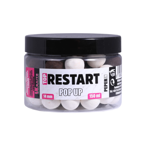 LK Baits Pop-up boilie TopRestart Peperin - 14mm 150ml