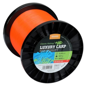 Giants Fishing Vlasec Luxury Carp High-Visibility Orange 1m - 0,35mm / 10,5kg