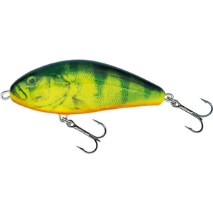 Salmo Wobler Fatso Floating Real Hot Perch - 10cm