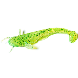 FishUP Dipované umělé nástrahy Catfish 75mm 8ks - Flo Chartreuse / Green