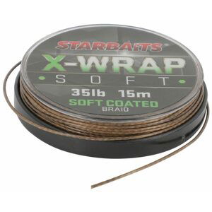 Starbaits Šňůra X Wrap Soft Coated 15m - 25lb