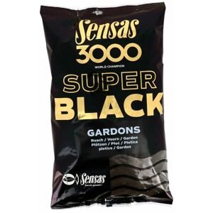 Sensas Krmítková směs 3000 Super Black 1kg - Gardons - Plotice