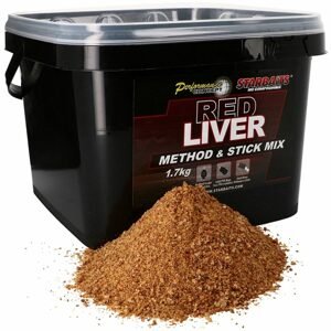 Starbaits Method & Stick Mix Red Liver 1,7kg
