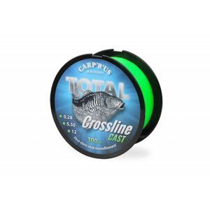 Carp´R´Us Vlasec Total Crossline Cast Green 300m - 0,25mm 4,5kg