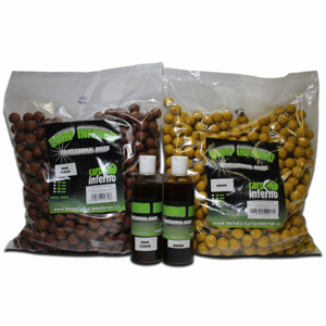 Carp Inferno Boilies Light Line 3kg + 250ml booster AKCE!!!