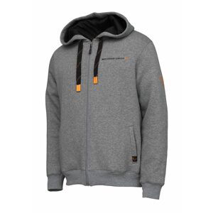 Savage Gear Classic Zip Hoodie Grey Melange - XXL