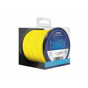 Delphin Šňůra Boxer 4 fluo žlutá - 0,40mm 30,10kg 150m