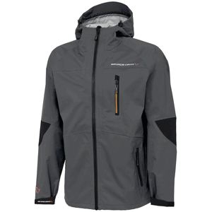 Savage gear bunda sg8 salvage shell jacket castlerock grey black - xl