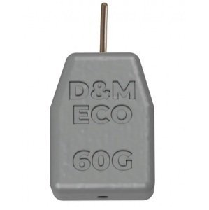 Eco sinkers zátěž block inline - 60 g