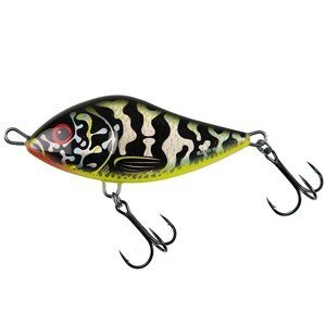 Salmo wobler limited edition slider sinking holographic green pike - 12 cm