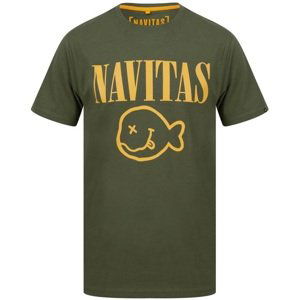 Navitas tričko kurt tee green - xl