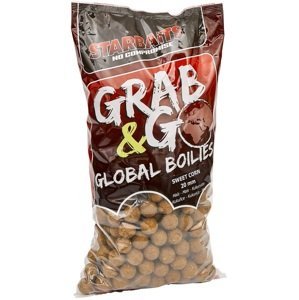 Starbaits boilies g&g global sweet corn - 2,5 kg 14 mm