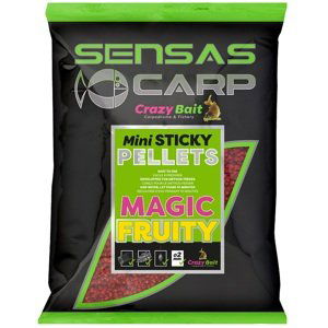 Sensas pelety mini sticky 700 g - magic fruity