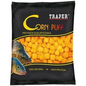 Traper pufovaná kukuřice corn puff jahoda 20 g - 8 mm