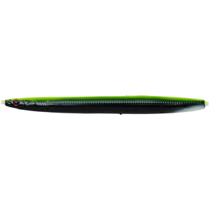 Savage gear gumová nástraha 3d soft line thru sandeel sinking black yellow 12,5 cm 20 g