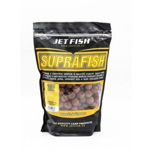 Jet fish boilie supra fish 1 kg 2+1 - chilli kril 24 mm