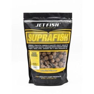 Jet fish boilie supra fish 1 kg 2+1 - krab česnek 20 mm