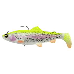 Savage gear gumová nástraha 4d rattle shad trout sinking lemon trout - 20,5 cm 120 g