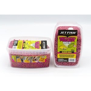 Jet fish pelety feeder method box 500 g - oliheň krill