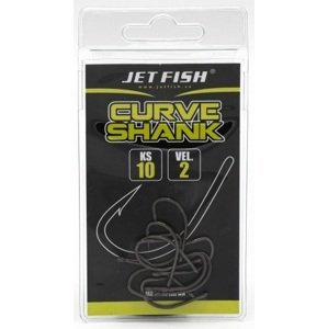 Jet fish háčky curve shank 10 ks - 2