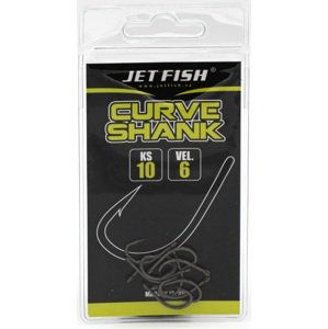 Jet fish háčky curve shank 10 ks - 6