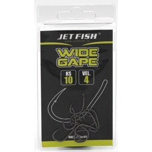 Jet fish háčky wide gape 10 ks - 4