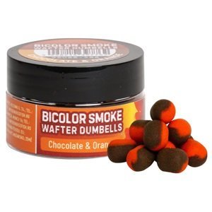 Benzar mix bicolor smoke wafters dumbells 10x8 mm 30 ml - čokoláda-pomeranč