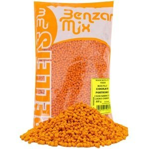 Benzar mix mikro pelety feeder 800 g 3,5 mm - čokoláda pomeranč