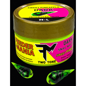 Feedermania dark snail wafters two tone m-l - sweet pineapple