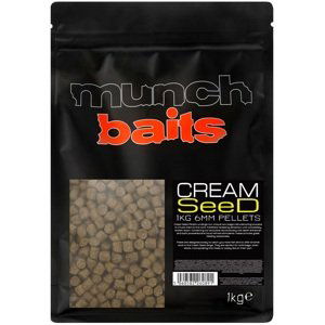 Munch baits cream seed pellet - 1 kg 6 mm