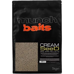 Munch baits pelety cream seed pellet - 5 kg 4 mm