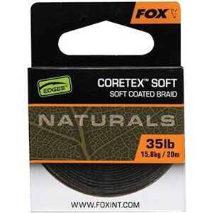 Fox návazcová šňůrka naturals coretex soft 20 m - 20 b