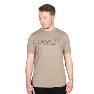 Fox triko ltd lw khaki marl - xl