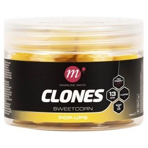 Mainline plovoucí boilies clones pop ups 13 mm 150 ml sweetcorn