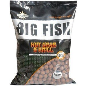 Dynamite baits boilies big fish hot crab krill - 1,8 kg 15 mm