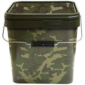 Sonik kbelík camo square bucket - 5 l