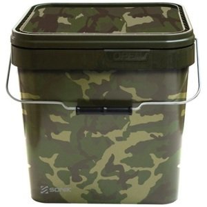 Sonik kbelík camo square bucket - 10 l