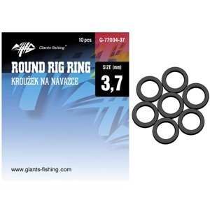 Giants fishing kroužek round rig ring 10 ks - velikost 3,7 mm