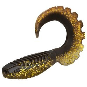 Delphin gumová nástraha twista uvs mudgold 5 ks - 10 cm