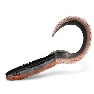 Delphin gumová nástraha twistax  eel tail uvs best 5 ks -  6 cm