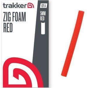 Trakker pěna zig foam 4 ks - red