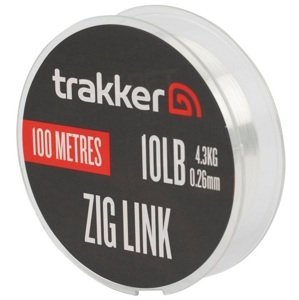 Trakker návazcová šňůra zig link 100 m - 0,26 mm 10 lb 4,3 kg
