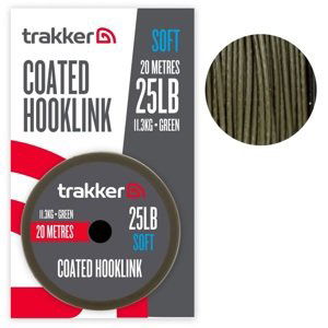 Trakker návazcová šňůra soft coated hooklink 20 m - 25 lb 11,3 kg